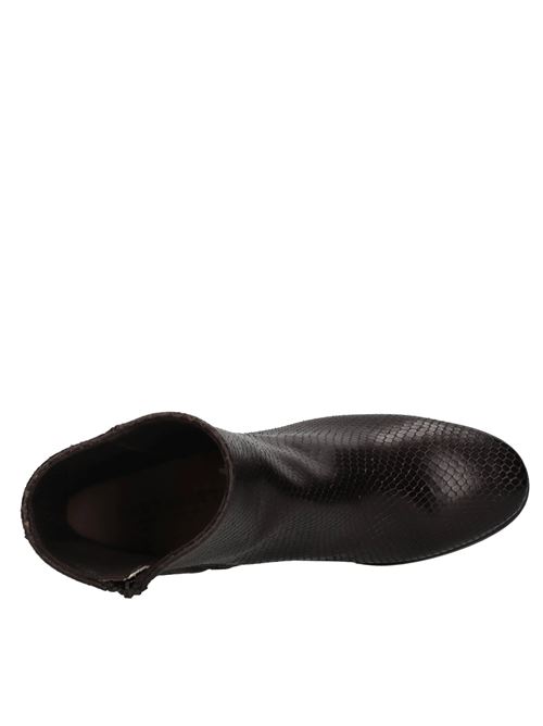 Hadid leather ankle boots PANTANETTI | 16661F HADIDTABACCO